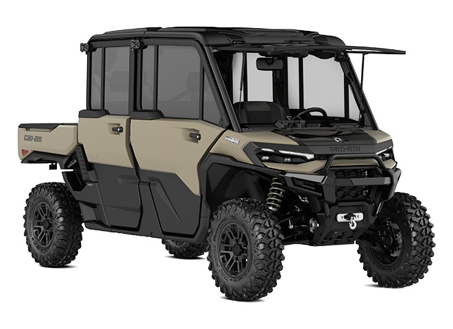 2026 Can-Am Defender MAX Limited HD11 sport side-by-side from Can-Am, right-side studio view