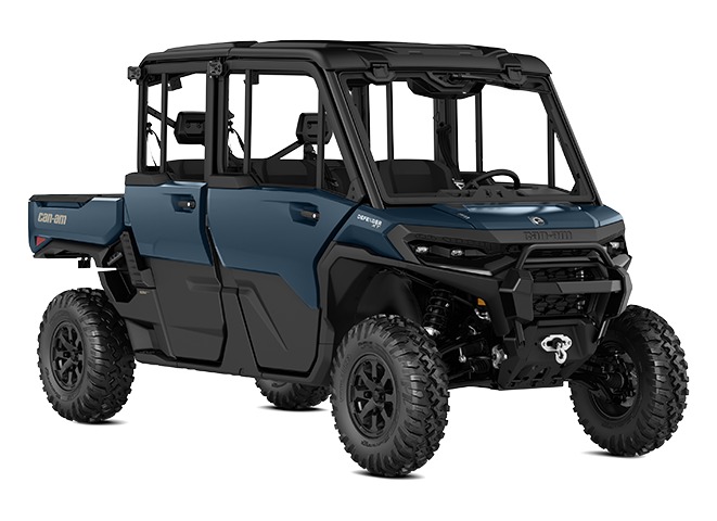 2026 Can-Am Defender MAX XT CAB HD11 sport side-by-side from Can-Am, right-side studio view