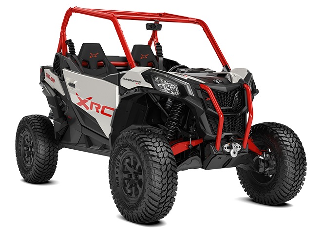 2026 Can-Am Maverick Sport X rc sport side-by-side from Can-Am, right-side studio view