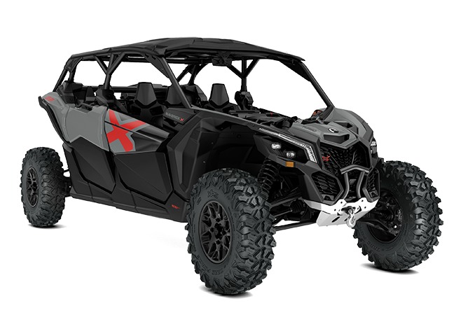 2026 Can-Am Maverick X3 MAX X Turbo sport side-by-side from Can-Am, right-side studio view