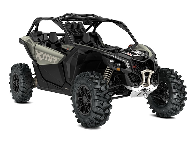 2026 Can-Am Maverick X3 X mr TURBO RR 64 sport side-by-side from Can-Am, right-side studio view
