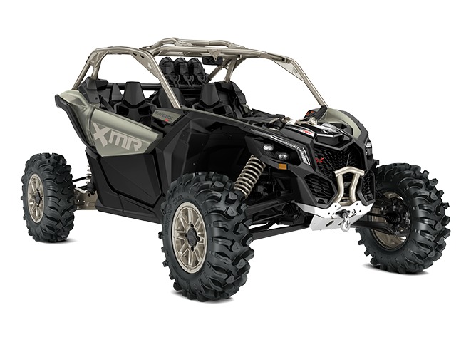 2026 Can-Am Maverick X3 X mr TURBO RR 72 sport side-by-side from Can-Am, right-side studio view