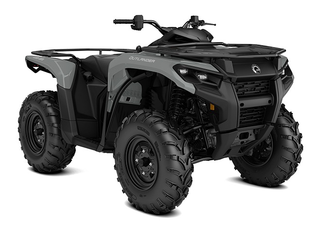 2026 Can-Am Outlander DPS 500/700 sport side-by-side from Can-Am, right-side studio view