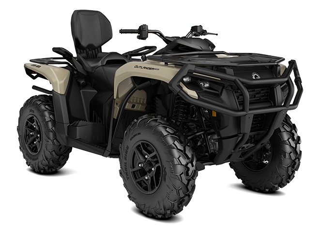 2026 Can-Am Outlander MAX PRO XU sport side-by-side from Can-Am, right-side studio view