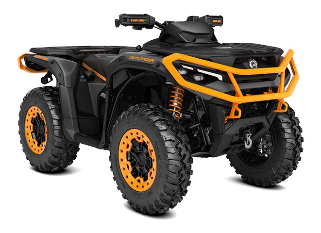 2026 Can-Am Outlander XT-P 1000R sport side-by-side from Can-Am, right-side studio view