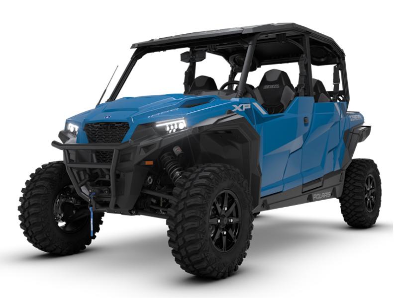 2026 Polaris General XP 4 1000 Ultimate utility side-by-side from Polaris, right-side studio view
