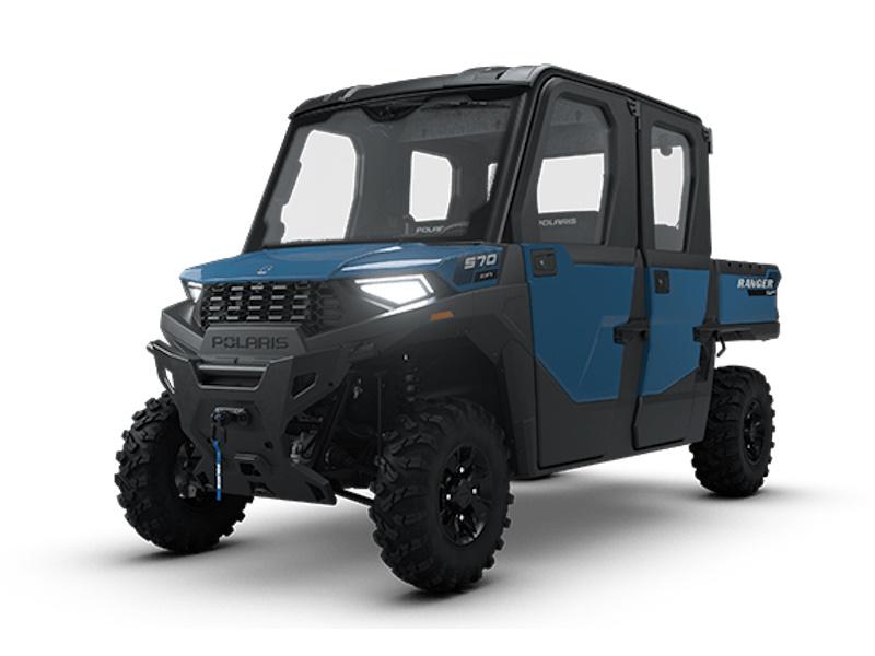2026 Polaris Ranger Crew SP 570 NorthStar Edition utility side-by-side from Polaris, right-side studio view