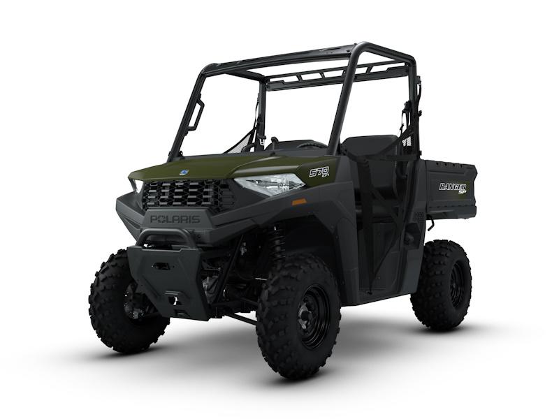 2026 Polaris Ranger SP 570 Base utility side-by-side from Polaris, right-side studio view