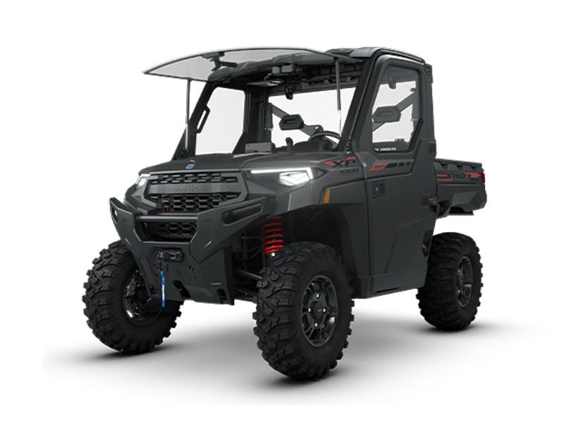 2026 Polaris Ranger XP 1000 NorthStar Trail Boss Edition utility side-by-side from Polaris, right-side studio view