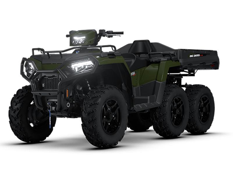 2026 Polaris Sportsman 6×6 570 Base utility atv from Polaris, right-side studio view