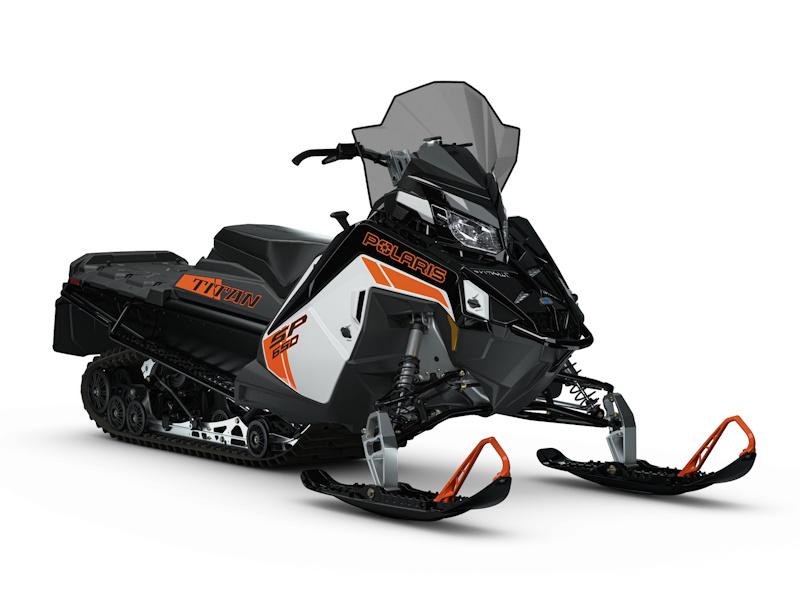 2027 Polaris 650 Titan SP 155 sport side-by-side from Polaris, right-side studio view