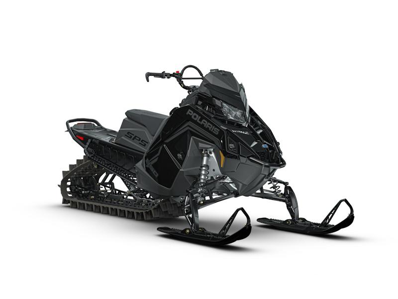 2027 Polaris 850 RMK SPS 146 sport side-by-side from Polaris, right-side studio view