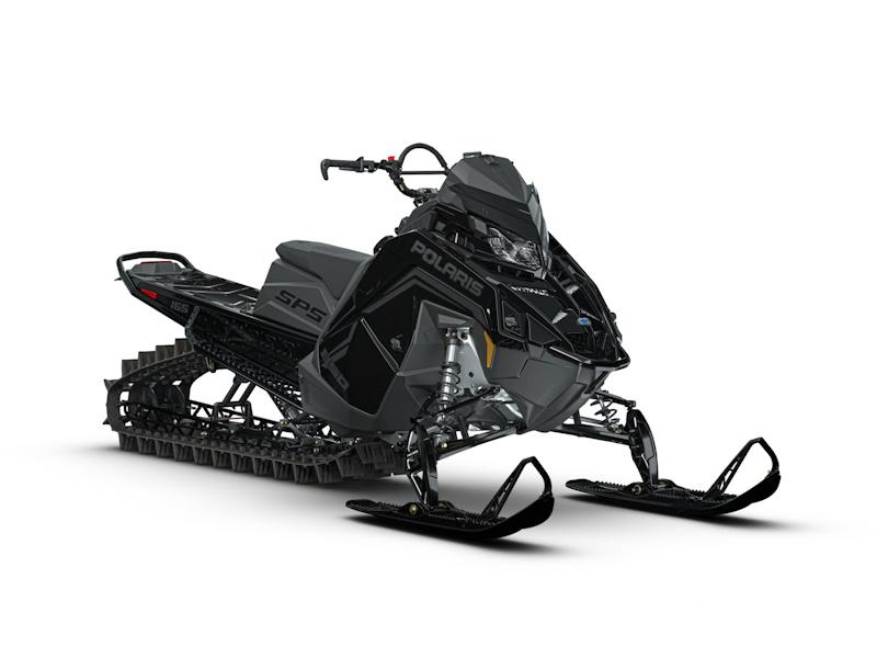 2027 Polaris 850 RMK SPS 165 7S sport side-by-side from Polaris, right-side studio view