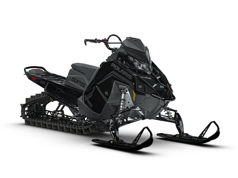 2027 Polaris 850 RMK SPS 165 sport side-by-side from Polaris, right-side studio view