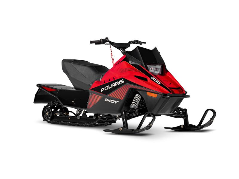 2027 Polaris Indy 200 Base sport side-by-side from Polaris, right-side studio view