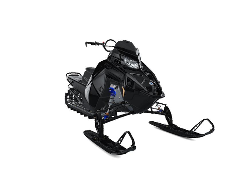 2027 Polaris Patriot Boost PRO RMK 155 sport side-by-side from Polaris, right-side studio view